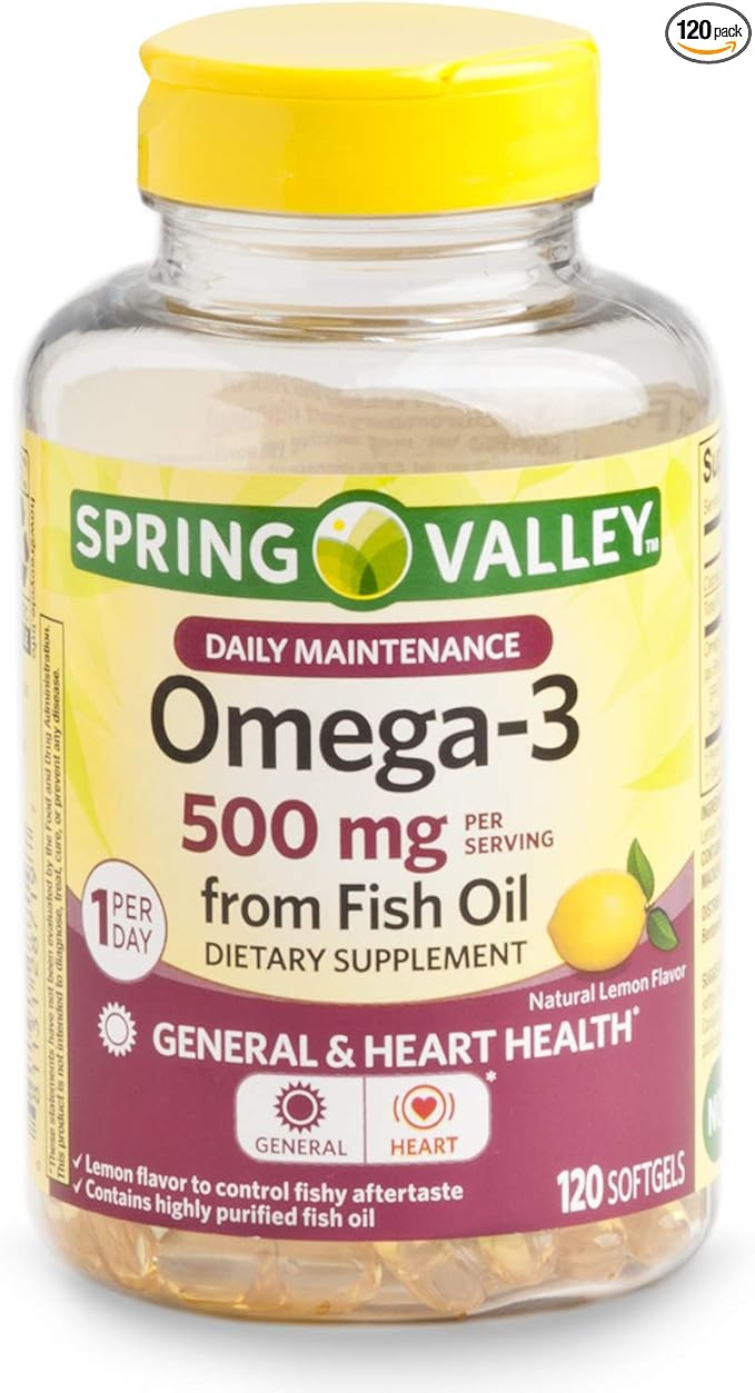 Omega 3 de 500 mg X120