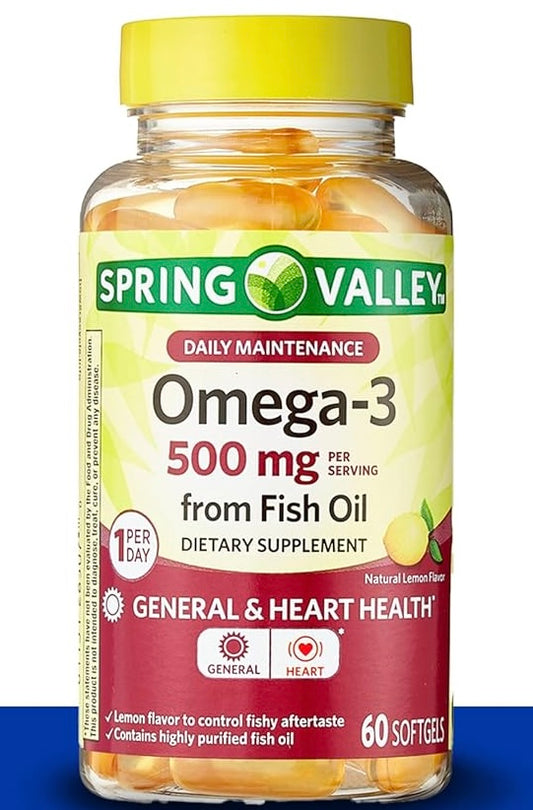 Omega 3 de 500 mg X60