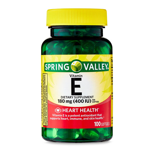 Vitamina E 180 mg (400 IU) X100