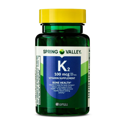 Vitamina K2 de 100mcg X60