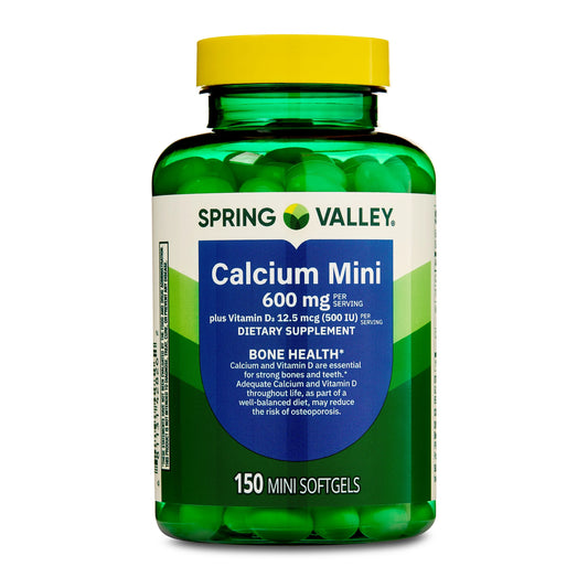 Calcio mini Plus con Vitaminas D3 X150